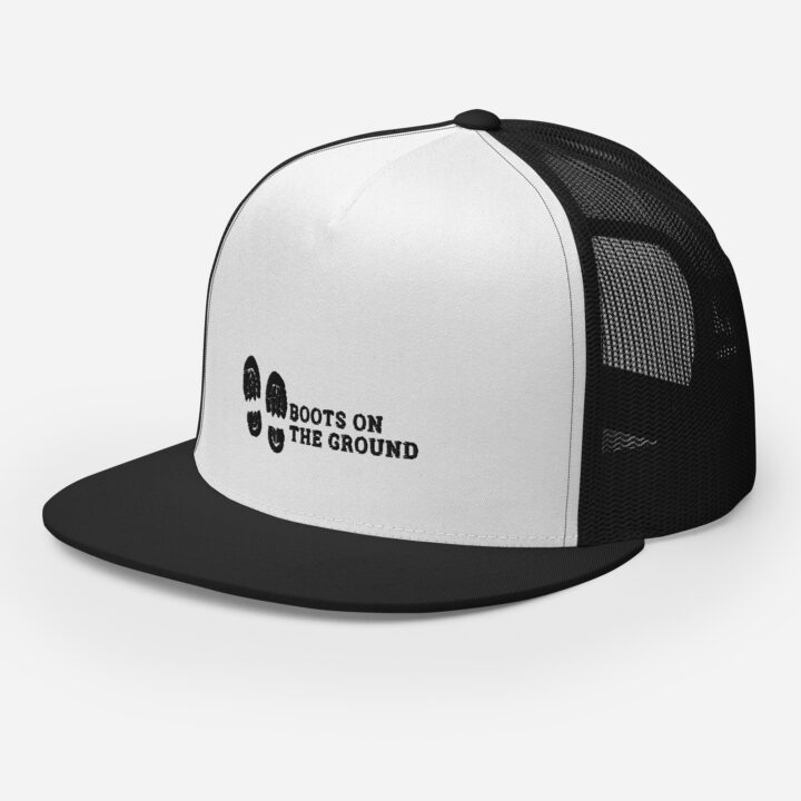 Boots on the Ground - Embroidered Trucker Cap - Image 5