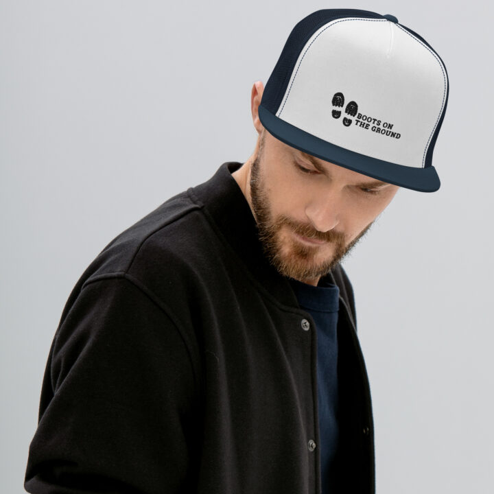 Boots on the Ground - Embroidered Trucker Cap - Image 9
