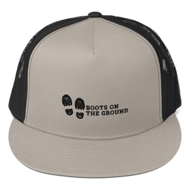 Boots on the Ground - Embroidered Trucker Cap - Image 3