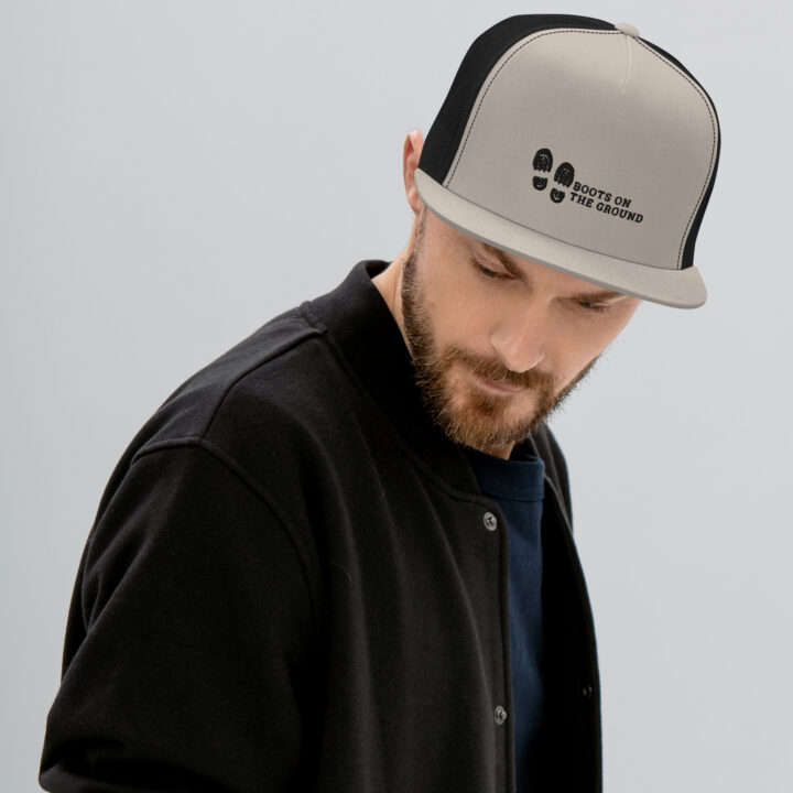 Boots on the Ground - Embroidered Trucker Cap - Image 6
