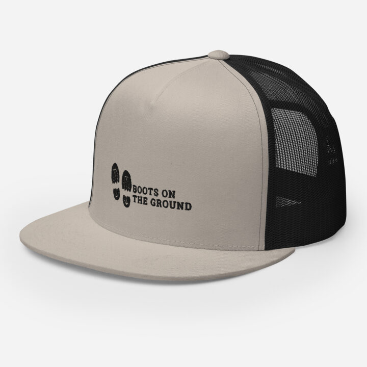 Boots on the Ground - Embroidered Trucker Cap - Image 2