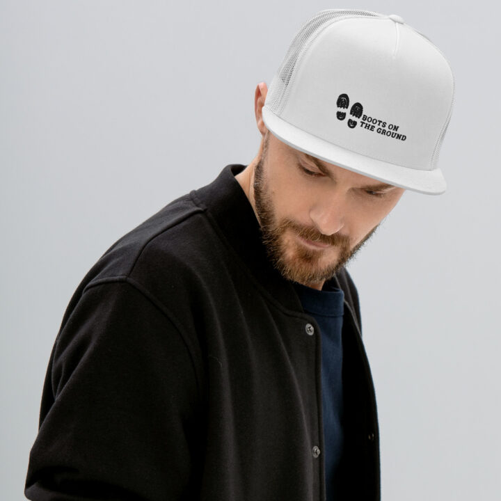 Boots on the Ground - Embroidered Trucker Cap - Image 11