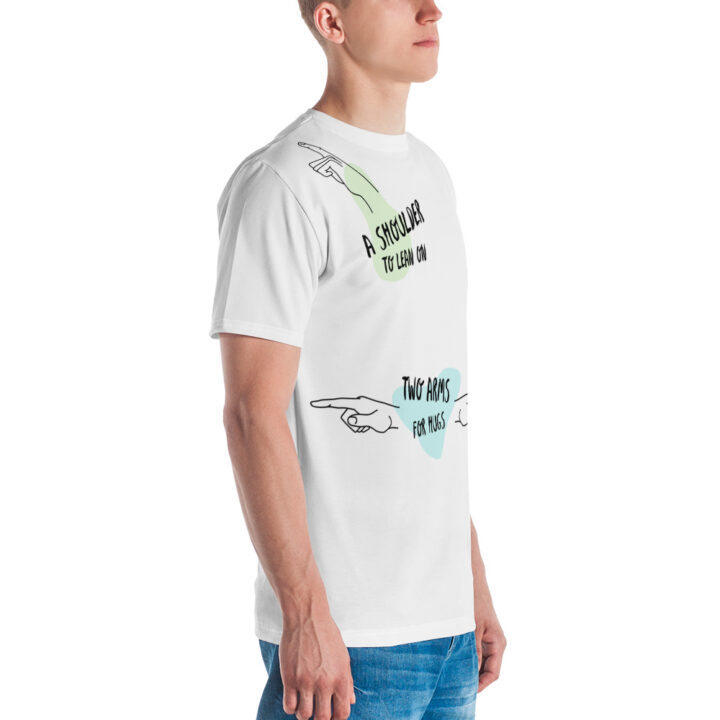 Shoulder to Lean On - Men's T-Shirt - Image 7