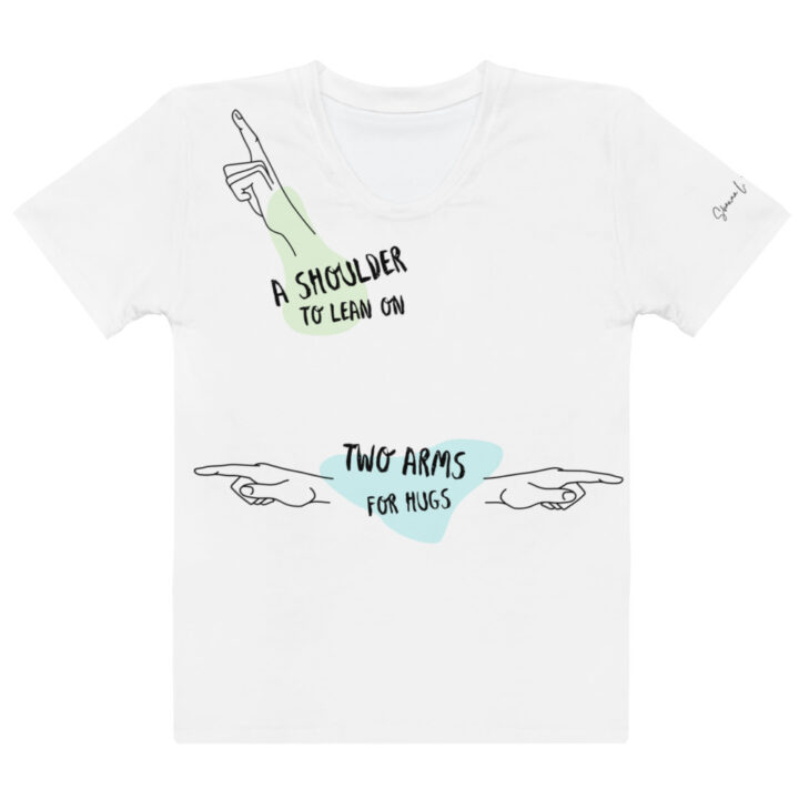 Shoulder to Lean On - Women's T-shirt - Image 3