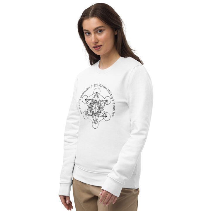 Merkaba We Are the Ascension - Unisex Sweatshirt - Image 2