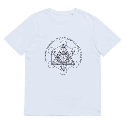 Merkaba We Are the Ascension - Unisex Organic Cotton T-shirt