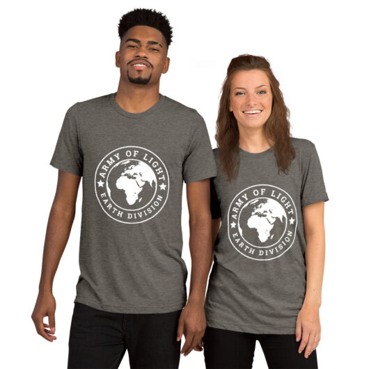 Army of Light Africa/Europe Logo - Short Sleeve T-shirt