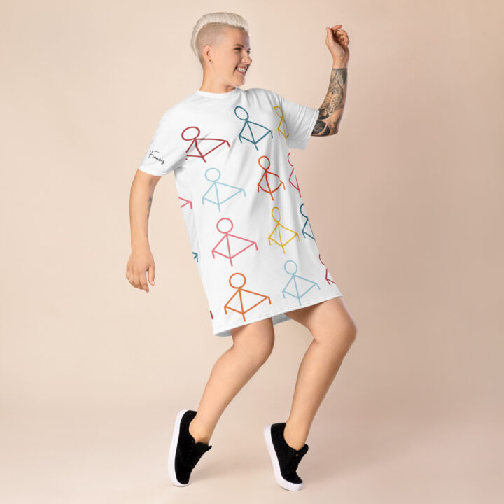 Crete Ascension Symbol - T-shirt Dress