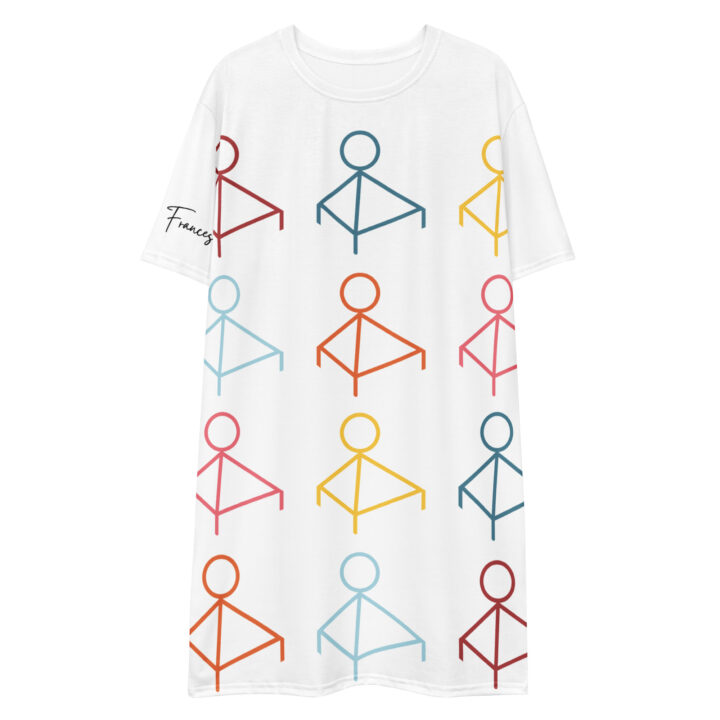 Crete Ascension Symbol - T-shirt Dress - Image 3