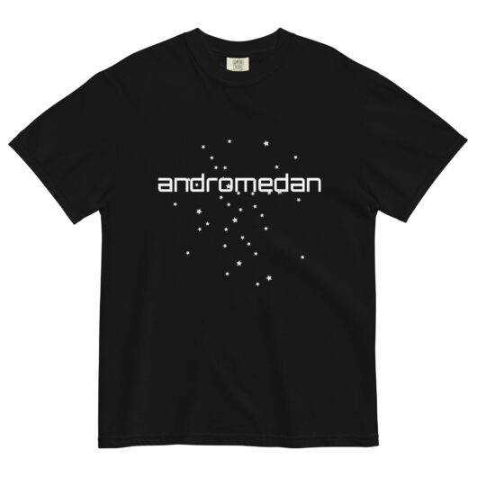 Andromedan - Men’s Garment-dyed Heavyweight T-shirt
