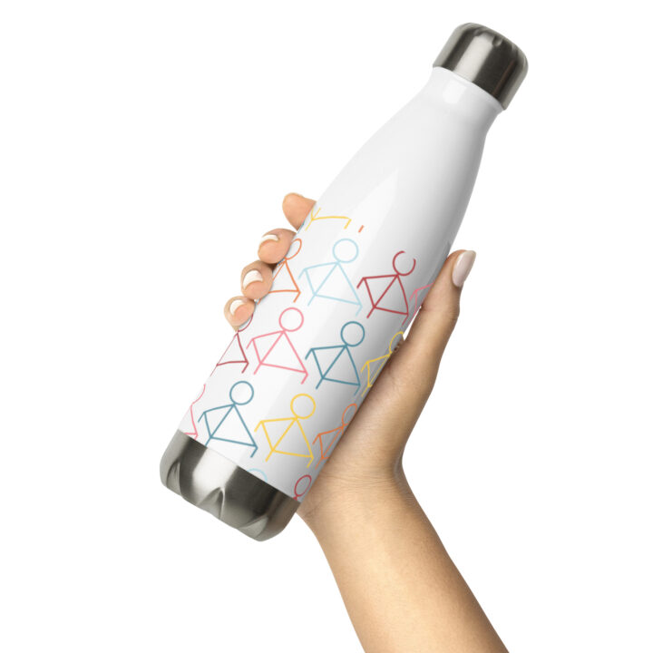 Crete Ascension Symbol - Stainless Steel Water Bottle - Image 2