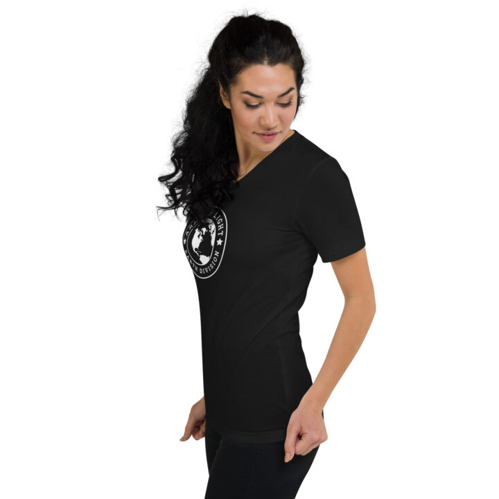 Army of Light Americas - Unisex Short Sleeve V-Neck T-Shirt - Image 4
