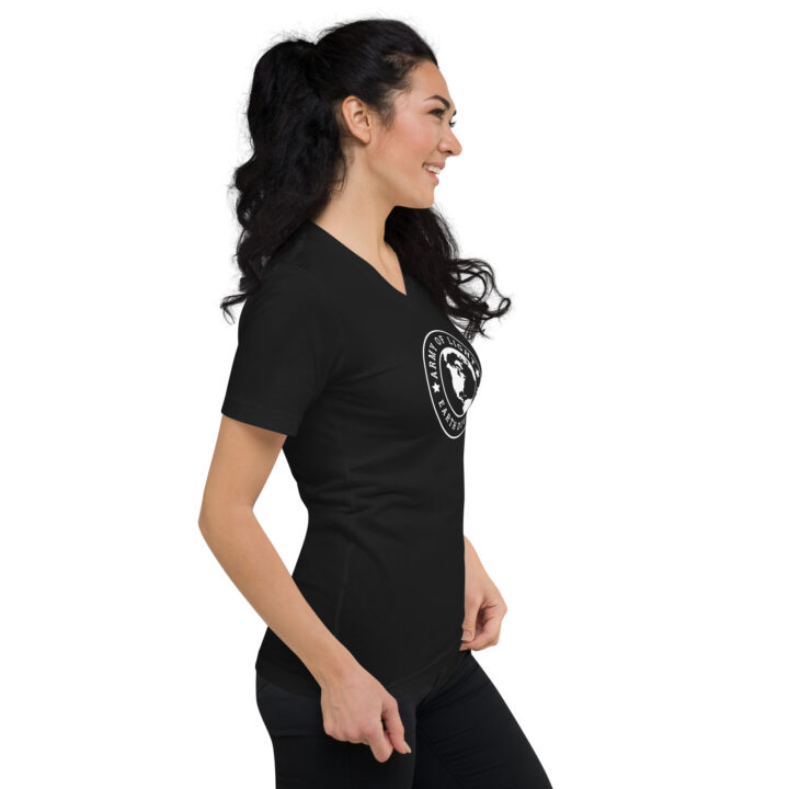 Army of Light Americas - Unisex Short Sleeve V-Neck T-Shirt - Image 5