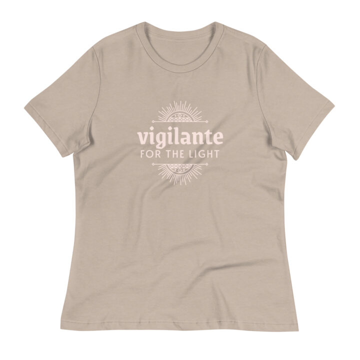 Vigilante for the Light - Women's Relaxed T-Shirt - Image 11